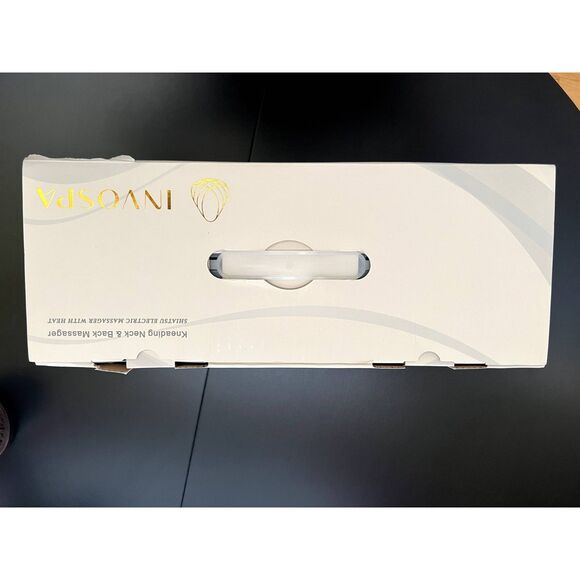 New INVOSPA SHIATSU Portable Heat Massager - shoulder neck arm leg back waist - Picture 4 of 13